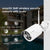 xmartO WB2024-W 3MP WiFi Home Security Camera with Built-in Microphone (add-on Camera with 3.6mm Lens and 2K HD Resolution, Works only for NVRs Version 3.0 or Later)