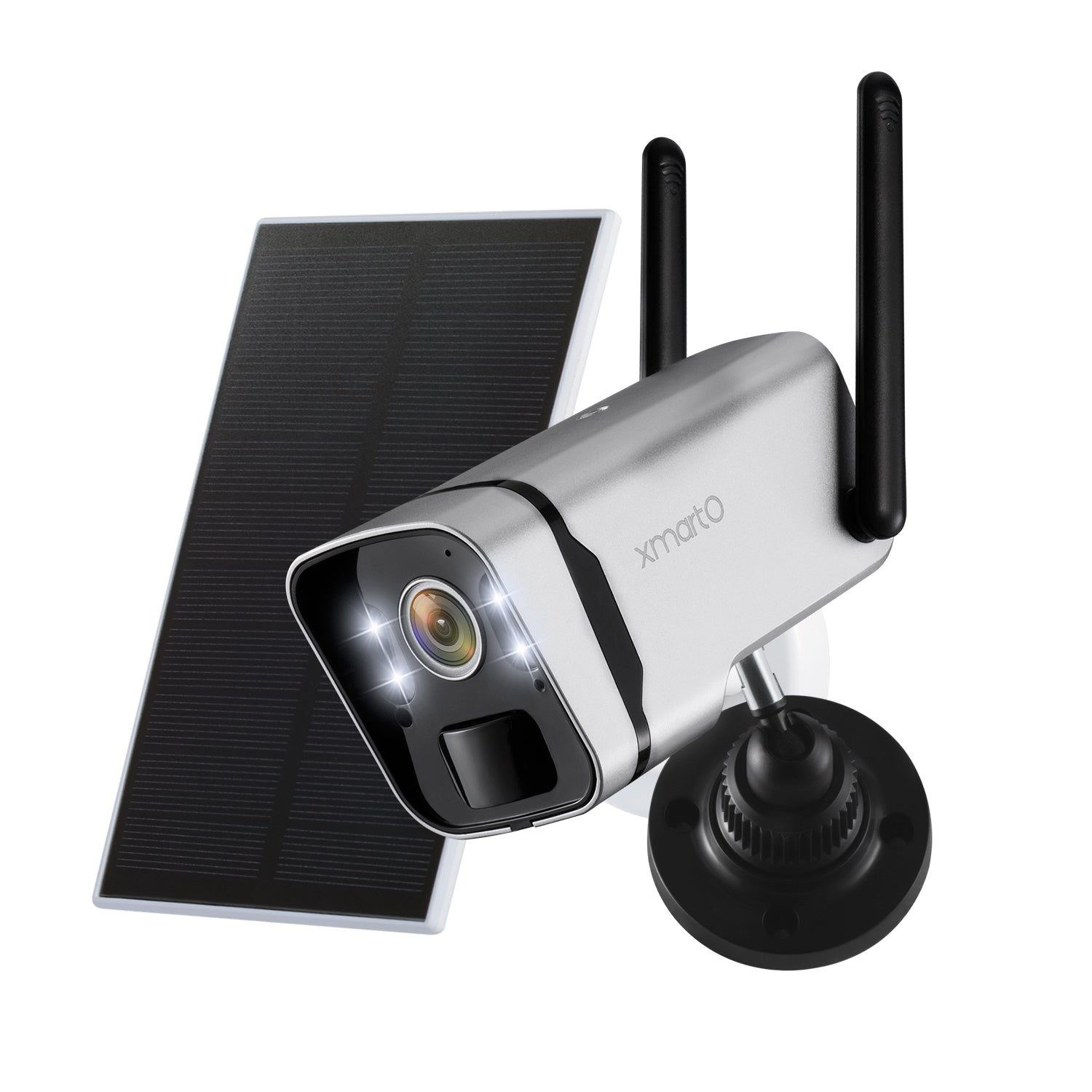 4MP WiFi Security Camera Wireless Solar/Battery Powered - Outdoor Indoor Use