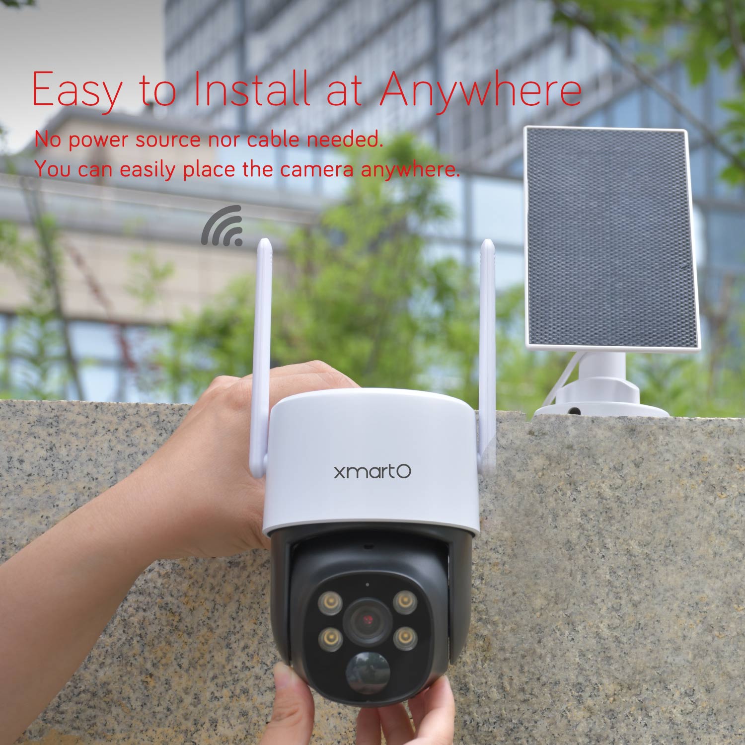 Xmarto Wireless Security System XMARTO 10X Zoom WiFi6 Security