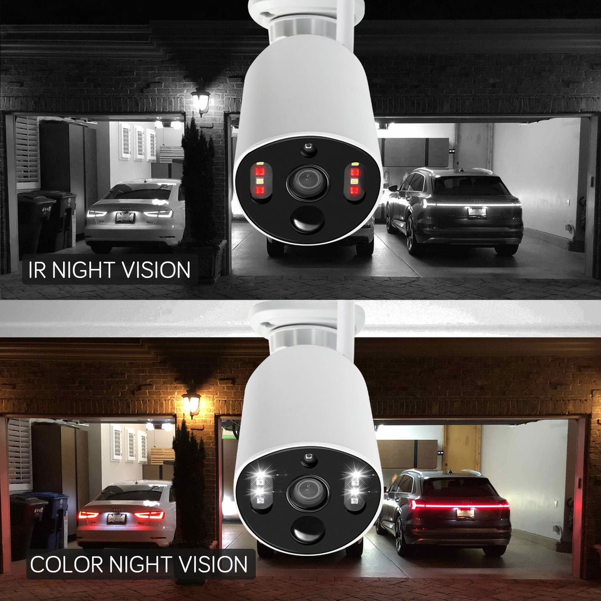 XMARTO Prime 8CH 2K HD Wireless Security Camera System 24/7 with Color ...