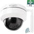 xmartO 2K HD Dome PTZ Wireless Security Camera with Auto Tracking and Audio, Indoor/Outdoor WiFi Surveillance Camera Works standalone or with NVR, Record to SD Card, NVR or Cloud Storage